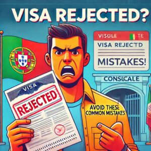common mistakes when applying for a Portuguese visa