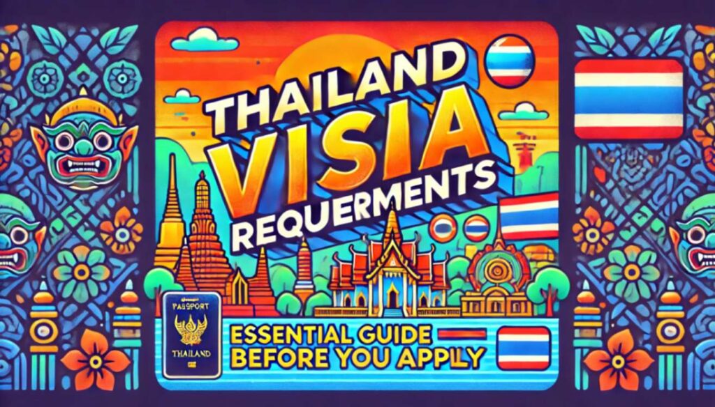 Thailand Visa Requirements: Essential Guide Before You Apply