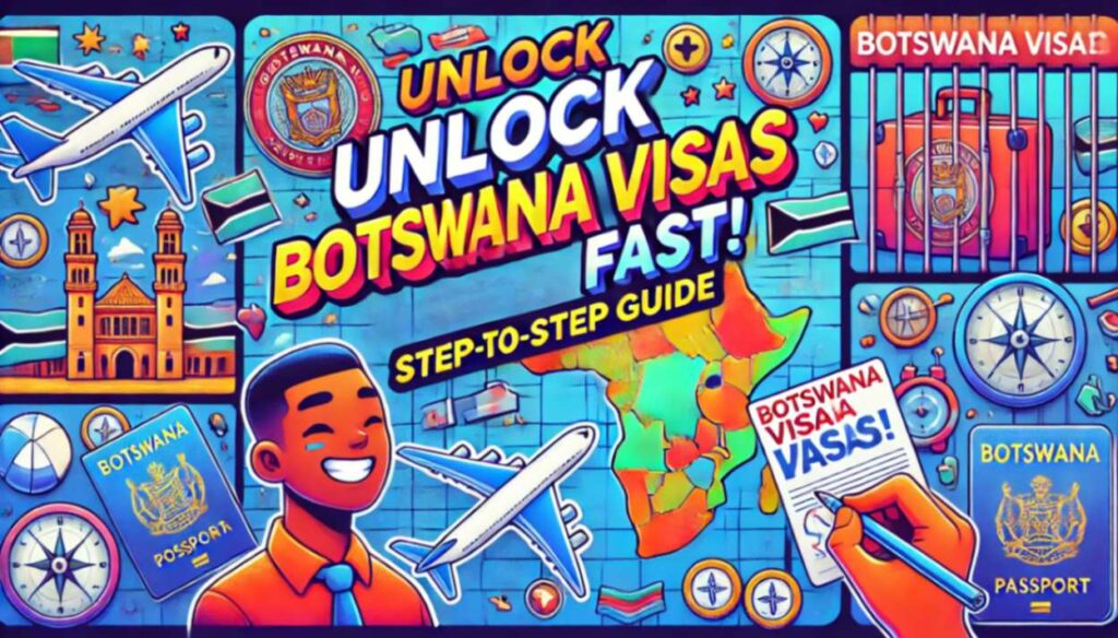 Botswana New Visa Requirements ,Types , Step-by-Step Process A Comprehensive Guide